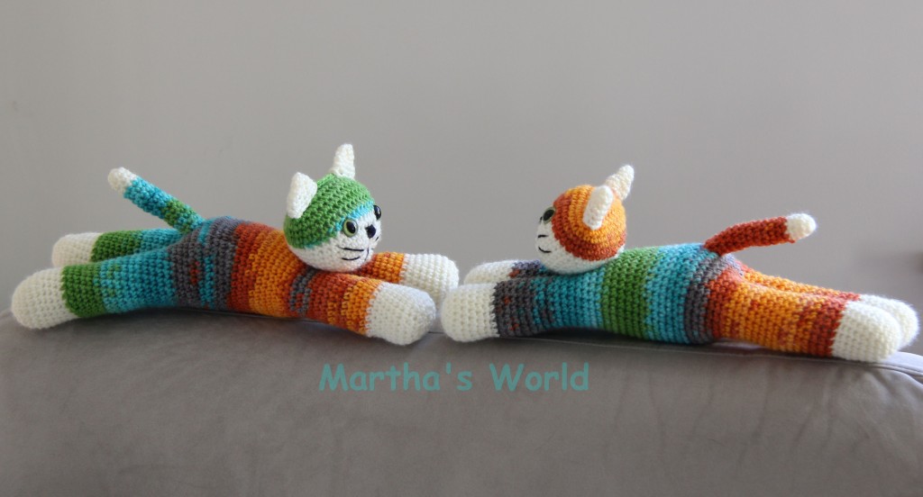 Two rainbow kitties :) @Martha's World